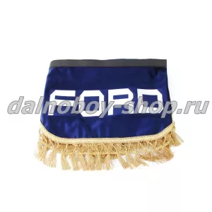 Ламбрекен лоб.+ шторка боковая хамелеон 2.2м  FORD синий