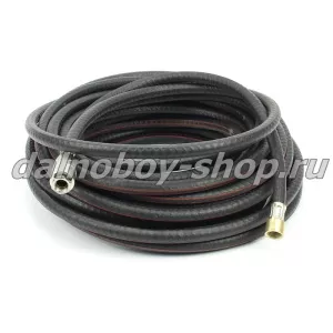 Шланг подкачки 18 м. черный (РТИ Россия) с быстросъемом 