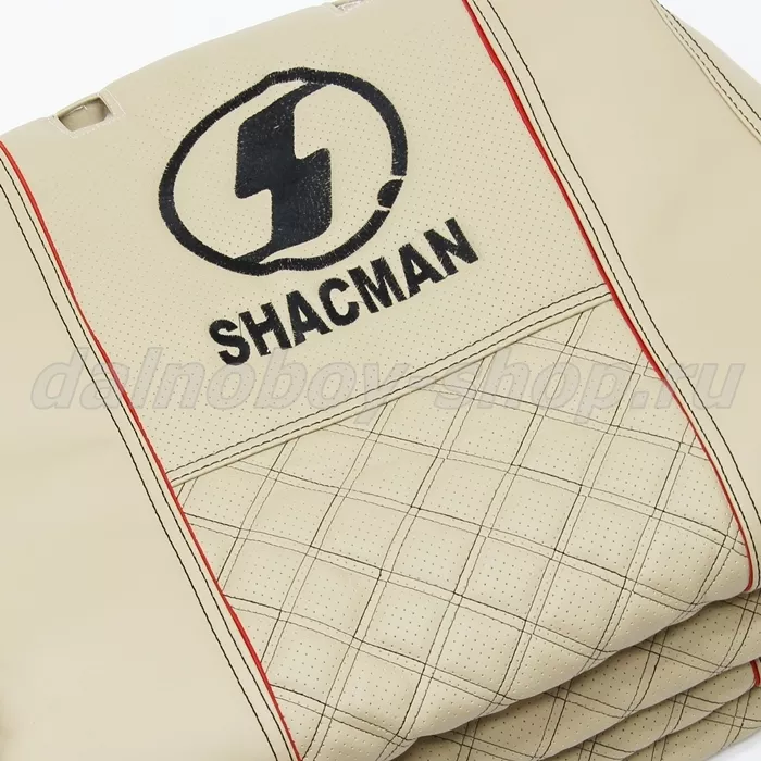 Чехол - сиденье / иск.кожа /PREMIUM / SHACMAN 2021г. (SH02) / беж+беж