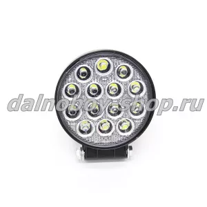 Фара п/т  универ. LED 5027 / 42W круглая / 14 SMD / 115mm*45mm /12-24v