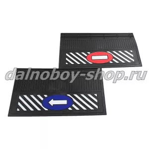 Брызговики задние резина (тисненные) 600*400 КИРПИЧ-СТРЕЛКА