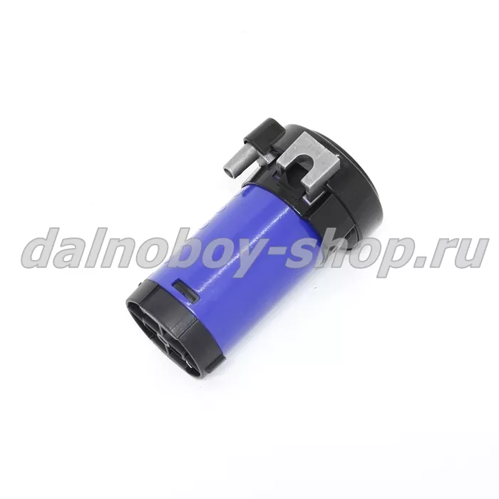 Компрессор для звукового сигнала 12V (110*70 мм / синий)