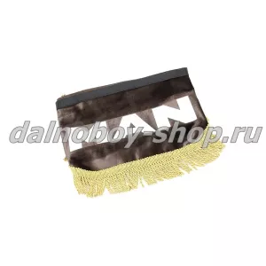 Ламбрекен лоб.+ шторка боковая хамелеон 2.2м  MAN коричневый