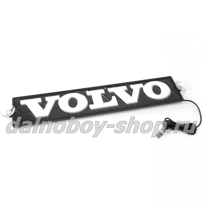 Табличка светящаяся 3d 10/50 см. VOLVO 24v 