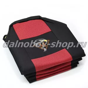 Чехол - сиденье MB ATEGO-AXOR, после 2012г. (1 ремень)(2 выс.сид.) красный