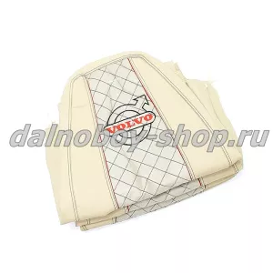 Чехол - сиденье иск.кожа+велюр PREMIUM VOLVO FH/FM/FL 12 (2002-2013)  беж