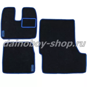 Коврик ворс под ноги Польша (из 3-х) MAN TGA XXL (механика) синий