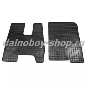 Коврик резиновый под ноги MZ EURO (2011) педаль газа сверху без бортиков