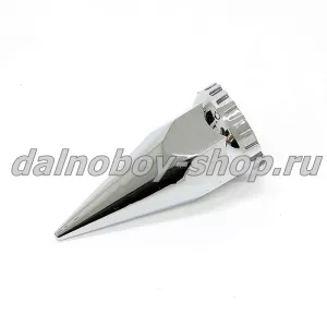 Колпачок гайки  ПИКА  ХРОМ h=123mm 32/33 пластик  / с резьбой / (Китай) / 200уп/20шт