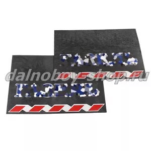 Напедальник DAF XF 105 (механика) / Велюр черный рубин  