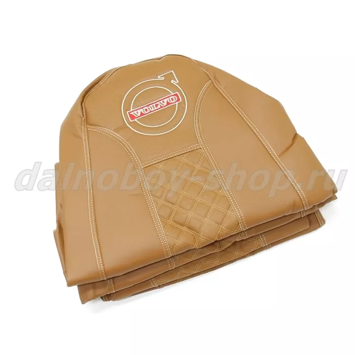 Чехол - сиденье / иск.кожа /PREMIUM / VOLVO FH/FM 13 от 2013- фокс+фокс