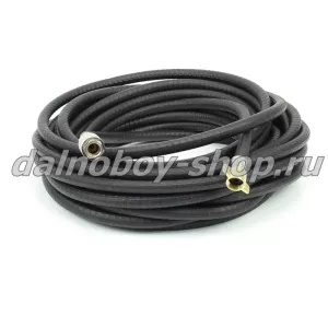 Шланг подкачки 13 м. черный (РТИ Россия) с быстросъемом 