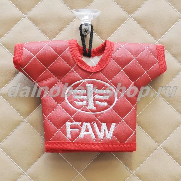 Вымпел "майка" "FAW" красный