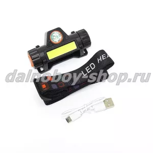 Фонарик Налобный / с аккумулятором / 101 /