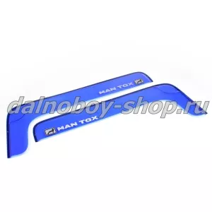 Дефлектор MAN TGX (мал.угол) синий