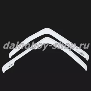 Дефлектор ЕВРО MZ (больш.угол) белый с вырезом 