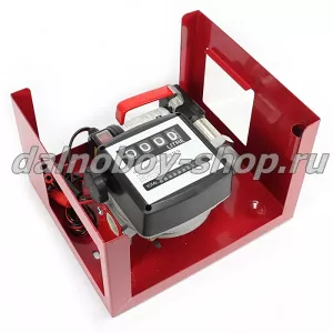 Насос для перекачки дизтоплива помповый / стационарный / с счётчиком / 40л.мин / 24v /