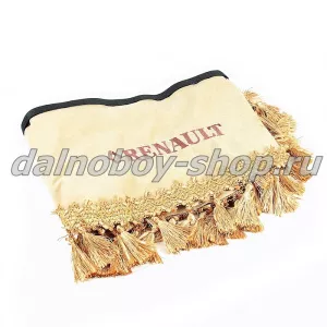 Ламбрекен лоб.+ шторка боковая велюр 2.4м  RENAULT MAGNUM бежевый