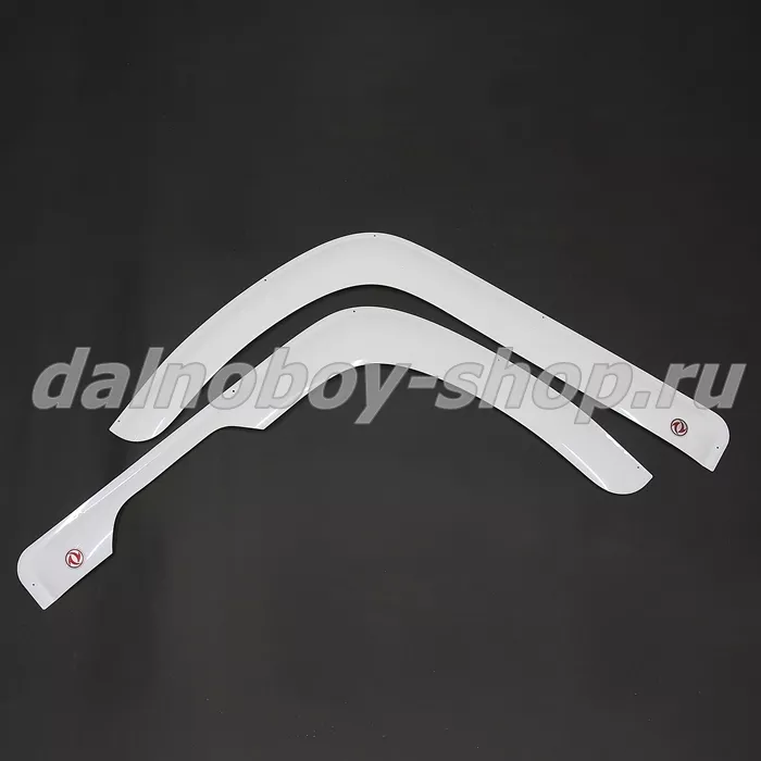 Дефлектор DONGFENG С80/120 (больш.угол) белый с вырезом