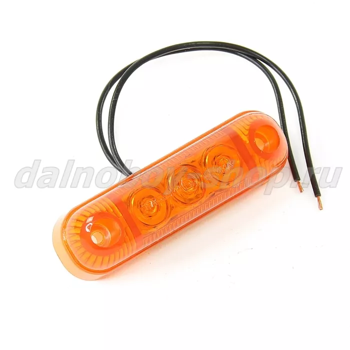 Указатель габ. СТРОБОСКОП ( 3диода ) 24v желтый