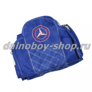 Чехол - сиденье аликанте MB ATEGO-AXOR, после 2012г. (1 ремень)(2 выс.сид.) синий