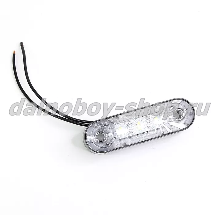 Указатель габ. KRONE / SCHMITZ LED белый без кронштейна / ВЫСОКИЙ /аналог FT-015