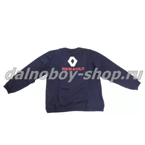 Толстовка RENAULT  2XL  без капюшона черная