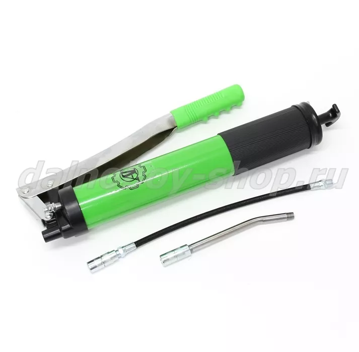 Шприц рычажно - плунжерный 2 -х штоковый / под тубу 0.6 л / зеленый