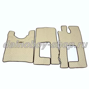 Коврик кож.зам. под ноги Польша KMZ 54901 (K5) (2019-) / АКПП / Бежевый