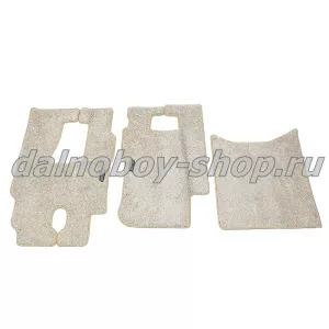 Коврик ворс под ноги Польша (из 3-х) MERCEDES ACTROS MS ровн пол 2014-2016 г.(авт./мех ) ФОРТУНА беж