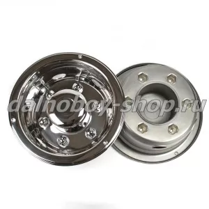 Колпак колеса 17,5 задний INOX Deluxe (глубокий)