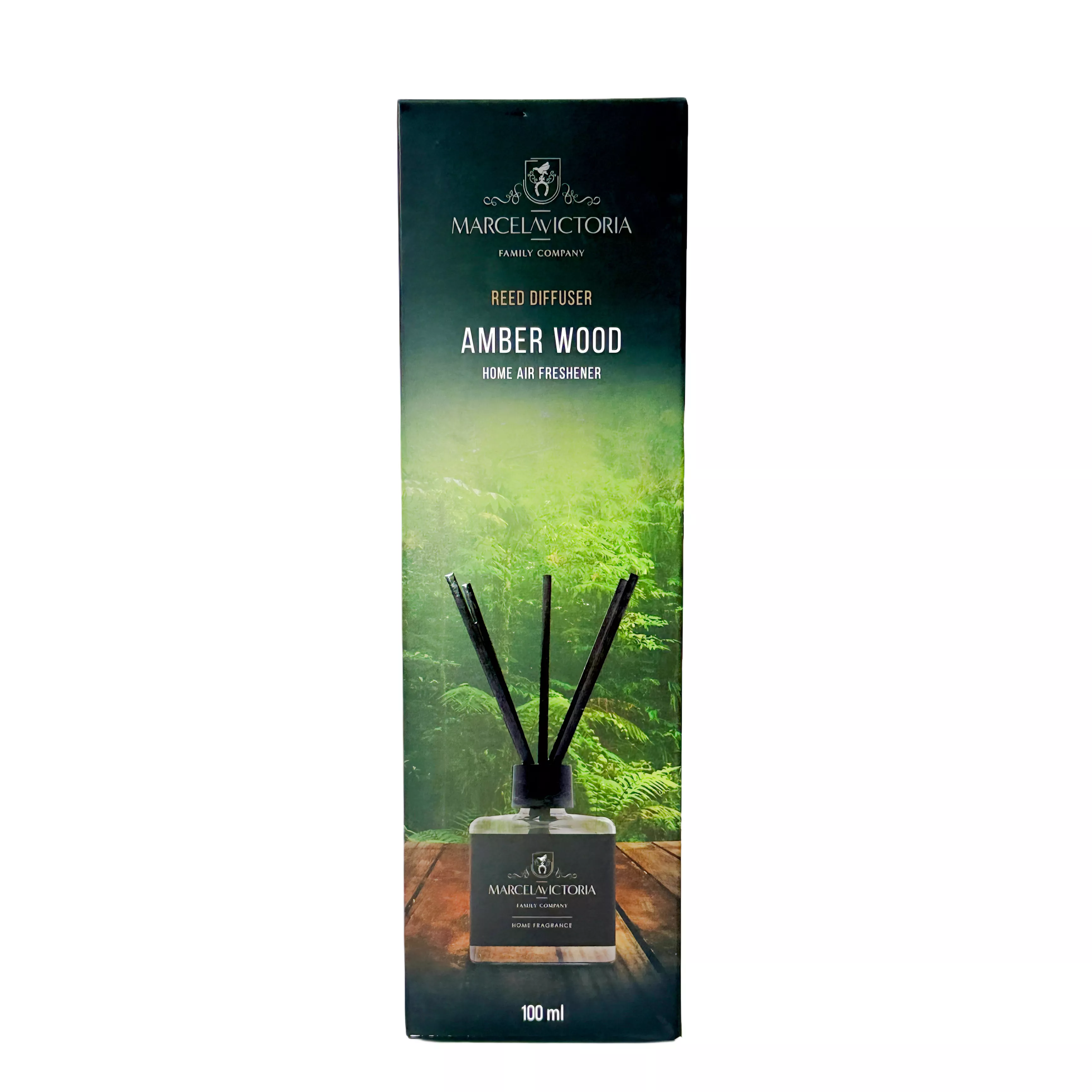 Ароматизатор декоративный (палочки - MARCEL& VICTORIA) AMBER WOOD
