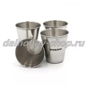 Рюмки в чехле (компл. 4шт)  VOLVO