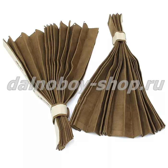 Шторы лобовые "Евро-Гармошка" 2.2*0.85 коричневый антара+бежевая кожа