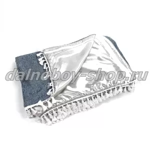 Шторы спальника "БАРАШЕК" 1.3*1.8 серые