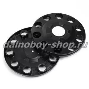Колпак колеса передний пластик 22,5 СТУПИЧНЫЙ ЗАКРЫТЫЙ черный