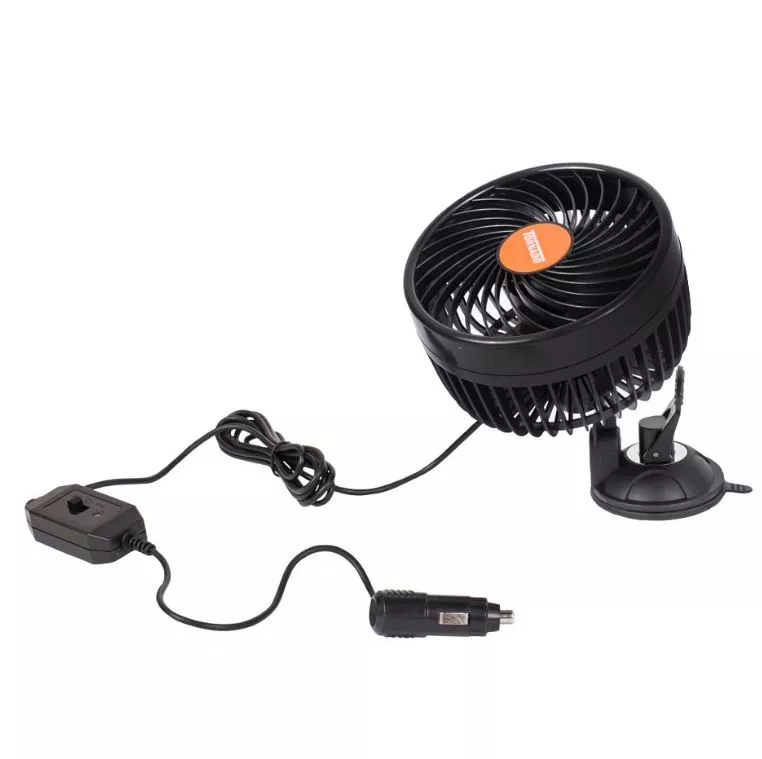 Вентилятор HX-T703 6" / 9Вт / 12 v / присоска /