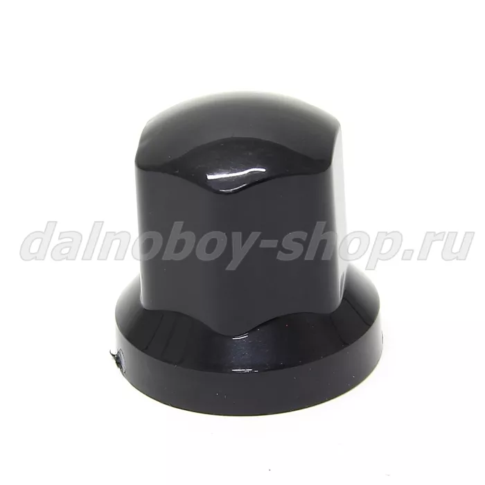 Колпачок гайки 27 пластик  (Г**ль Некст) черный ВЫСОКИЙ