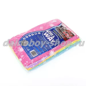 Салфетка из микрофибры "BLU WAY" 35*40 / набор из 12шт