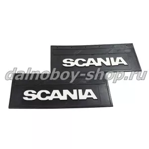 Брызговики задние резина (тисненные) 660*270 SCANIA 