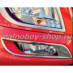 Накладка INOX DAF EURO-6 (на п/т фару)