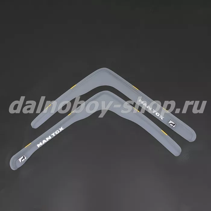 Дефлектор вставной  MAN TGX  прозрачный