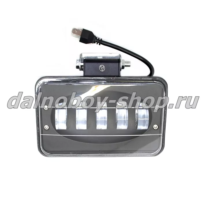 Фара п/т  универ. 45W 5SMD 5" прямоугольная / линза/Ближний+Дальний/(Д170-В108-Ш70)/9-32v/ 