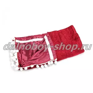 Шторы спальника "БАРАШЕК" 1.0*1.1 красные