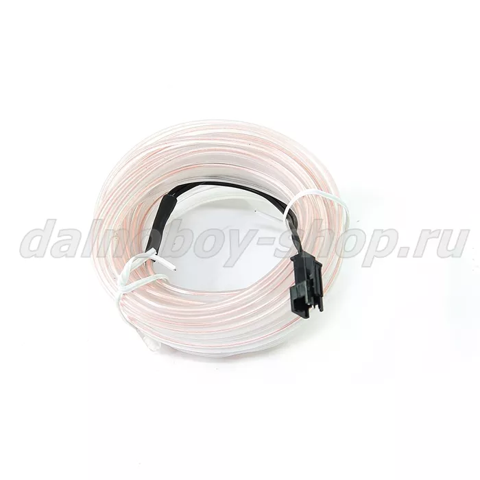 Лента  5м декоративная LED НЕОН / WHITE / белая 24v