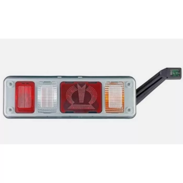 Фонарь задн. KRONE  NEW КОРОНА с габ. ФГ-29 и AMP разъемом правый 