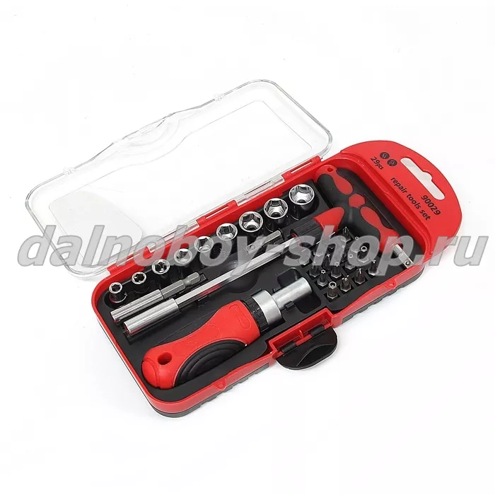Набор инструментов квадратный (29 пр.)