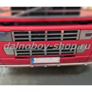 Накладки INOX  на решетку радиатора VOLVO FH2 (нижняя часть)