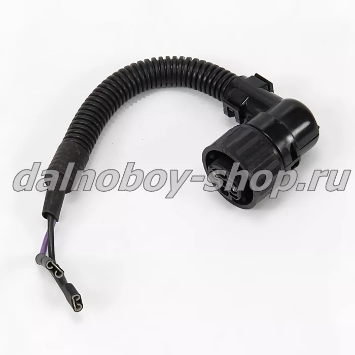 Провод с разъемом для свечи нагрева сепаратора угловой 2-х контакт
