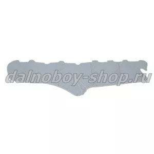 Коврик на панель эко/кожа (стёганые) SCANIA R/S от 2018  (серый) Польша